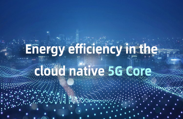 Energy efficiency in the cloud native 5G core