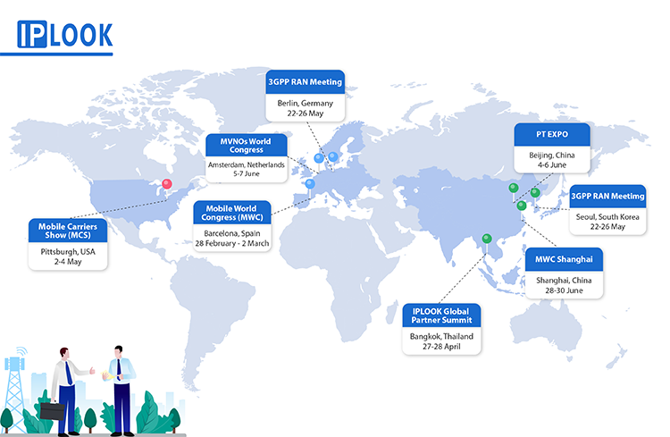 IPLOOK's Global Footprints