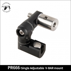 Single Adjustable V-Bar Mount-PR666