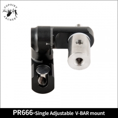 Single Adjustable V-Bar Mount-PR666