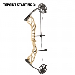 TOPOINT ARCHERY Starting 31 Hunting Compound Bow Package for Beginner & Intermediate Archers Archery Equipment with All Accessories Kit DW:19-70LB, DL:19-30