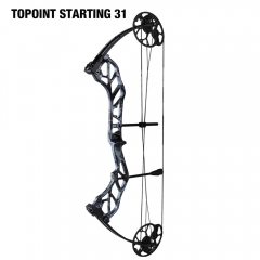 TOPOINT ARCHERY Starting 31 Hunting Compound Bow Package for Beginner & Intermediate Archers Archery Equipment with All Accessories Kit DW:19-70LB, DL:19-30