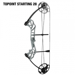 TOPOINT ARCHERY Starting 28 Hunting Compound Bow Package for Beginner & Intermediate Archers Archery Equipment with All Accessories Kit DW:19-70LB, DL:19-30