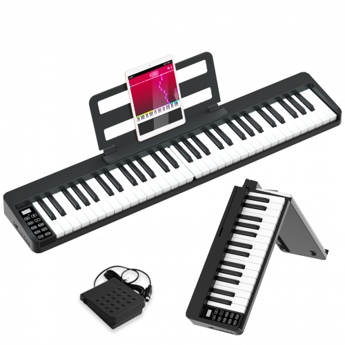 BX18-61 Portable Folding Piano 61 keys