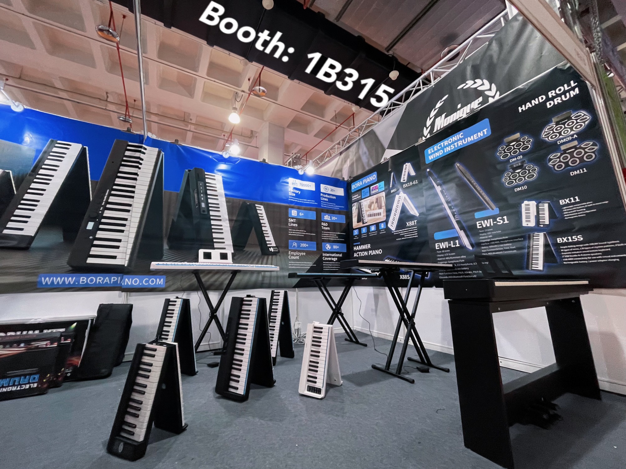Bora Piano Shines at the Beijing Musical Instruments Exhibition with Exciting New Releases!