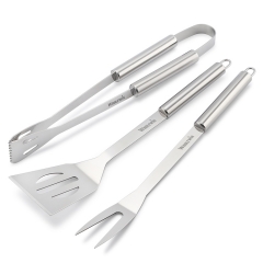 Stainless steel BBQ 3 piece Set