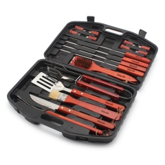 BBQ Wooden Handle Tool Kit Set