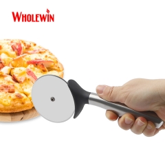 High Quality stainless steel Round Pizza Cutter knife for easy to clean