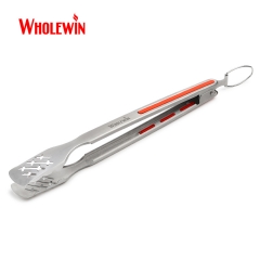 Premium Stainless Steel Tong- Metal Kitchen Buffet Serving Food Tongs for Frying, Cooking, Catering, Grilling and Appetizers