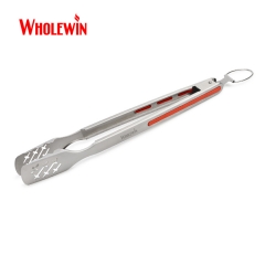 Premium Stainless Steel Tong- Metal Kitchen Buffet Serving Food Tongs for Frying, Cooking, Catering, Grilling and Appetizers