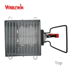 Portable Multifunction Galvanized Steel BBQ Charcoal Chimney Fire Starter folding charcoal starter with Heat Resistant Handle