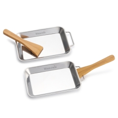 Outdoor Easy Cleaning Small Spatula Candlelight Melting Pan Chocolate Cheese Melter for cheese backing dish