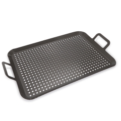 Non-Stick Coating Steel BBQ Grill Topper