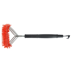 Nylon Wire Three Head Brush