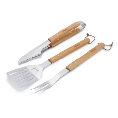 Wooden Handle BBQ Tool