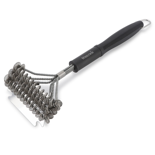 Triple Head Strong Spring Wire Cleaning Brush