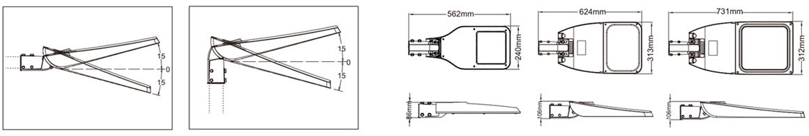 CWCE STL LED STREET LIGHT