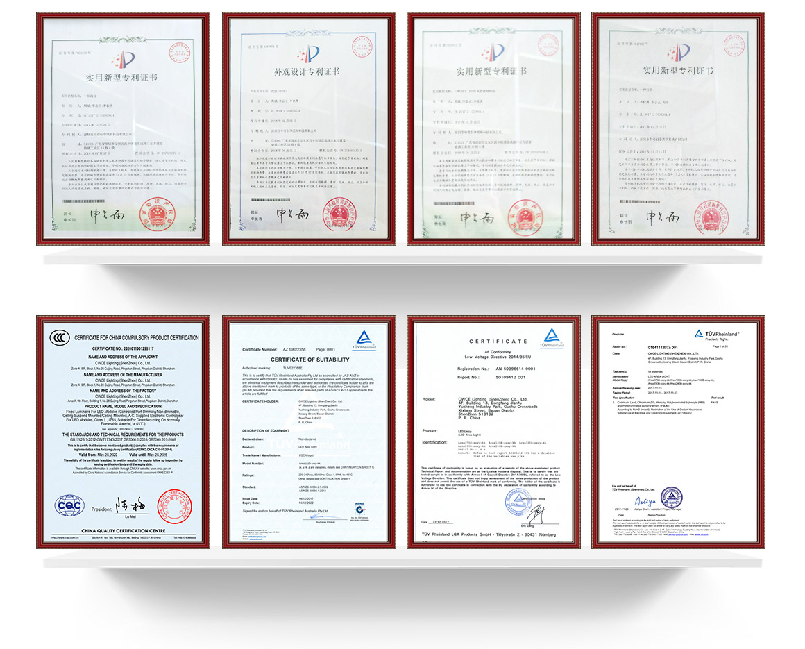 CWCE lighting certificate 02