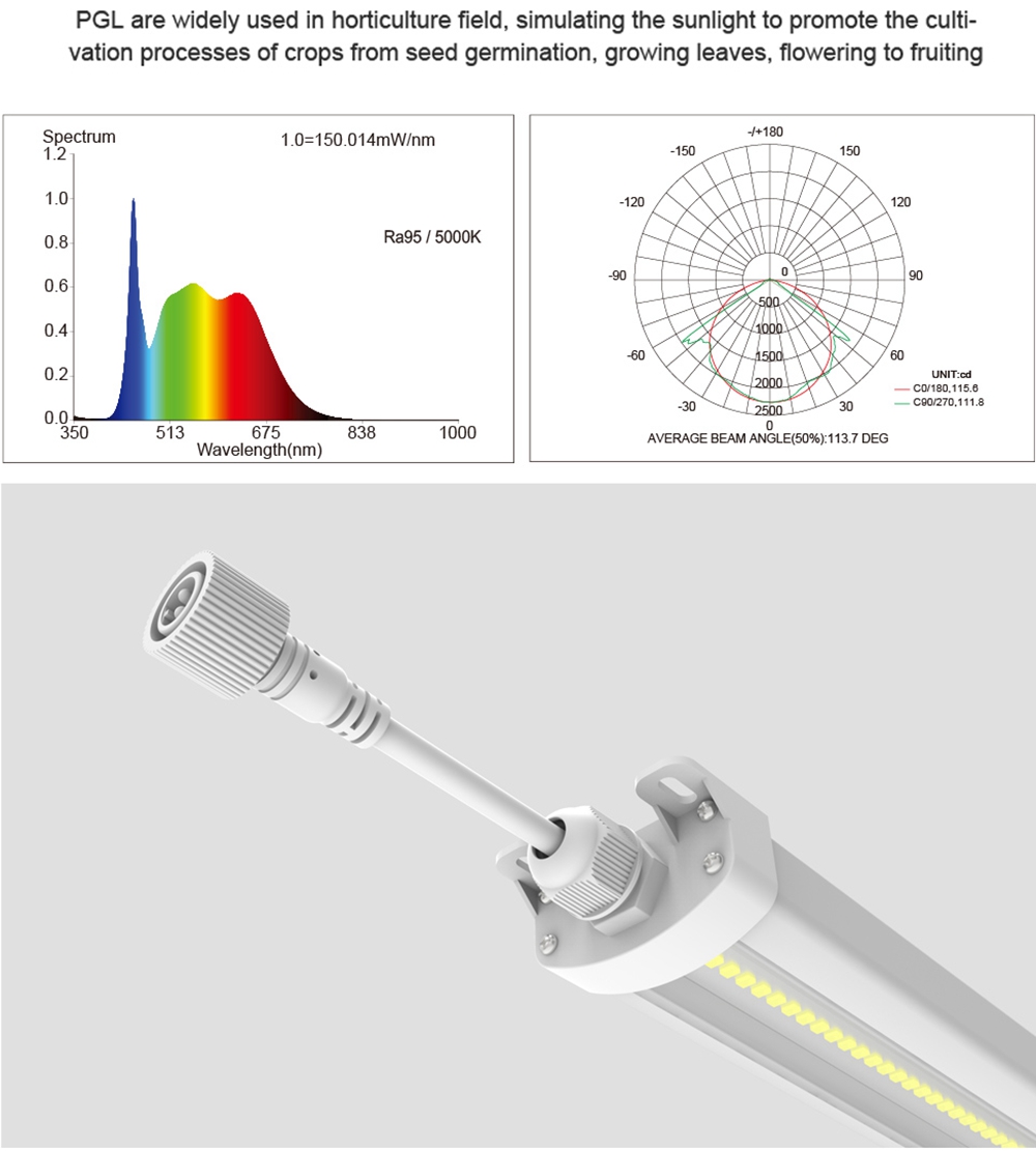 LED Grow light bar