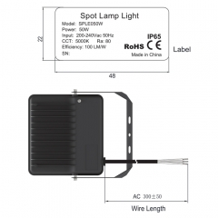 SPLE 20w 30w 50 Watt Efficient Led Flood Lighting High Quality 50 Watt Flood Outdoor Light Cheap Prices Led Floodlight