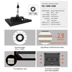 High Quality Led Grow Light For Growing Plants Indoors Hydroponic Poppy Greenhouses Fruits Vegetables