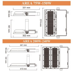 led投光灯 高端防水防爆高光效 75w 100w 150w 200w 240w带认证 欧美热卖 泛光灯深圳厂家