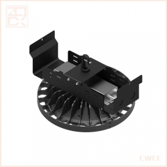 HBL 100w led ufo high bay light with excellent heat sink usa standard power box and meanwell power