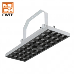 商用及工业用高棚灯，功率100W-150W-200W，可切换，适用于仓库、室内车库等场所，线性UFO型高棚灯