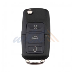 3 Buttons 3T0837202ROH/ 3T0837202CROH  433 MHz Flip Key for Skoda Fabia / Octavia / Roomster / Superb / Yeti