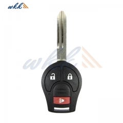 2+1Buttons CWTWB1U751/CWTWB1U816 H0561-C993A 315MHz Head Key for 2004 - 2016 Nissan Titan