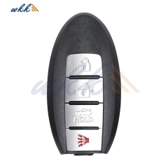 3+1Buttons KR55WK49622 285E3-JF87A 315MHz Smart Key for 2009 - 2020 Nissan GT-R