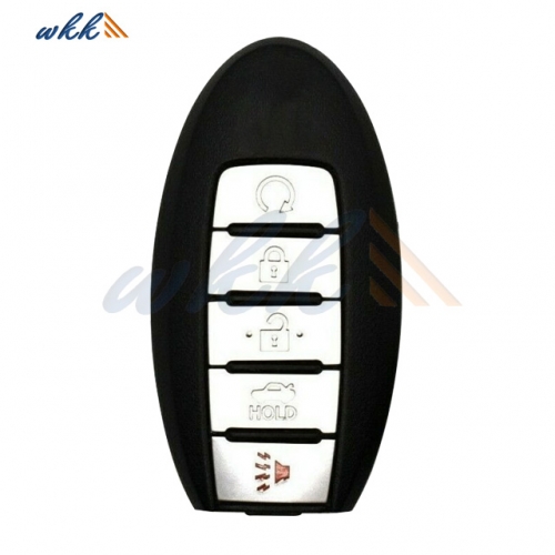 4+1Buttons S180144020 KR5S180144014 285E3-9HP5B/ 285E3-3TP5A433.92MHz Smart Key for 2013 - 2015 Nissan Altima