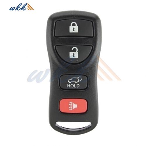 3+1button CWTWB1U821 28268-ZT04B 315MHz Remote Key  for Nissan Armada