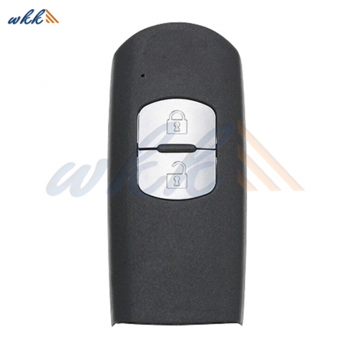 2 Buttons SKE13E-02 433.92MHz Smart Key for Mazda CX-5/ 3