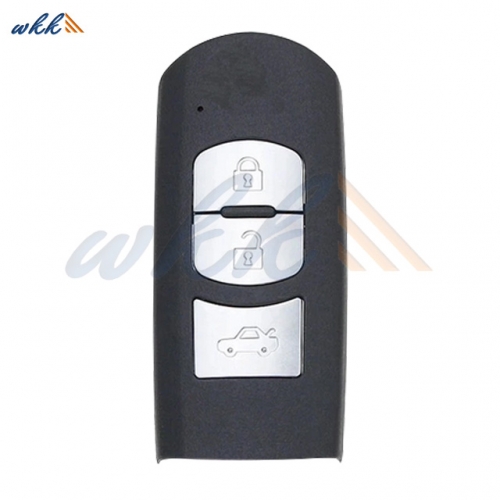 3 Buttons SKE13E-02 KDY7-67-5DY 433.92MHz Smart Key for Mazda 6 Wagon / CX3  / CX5