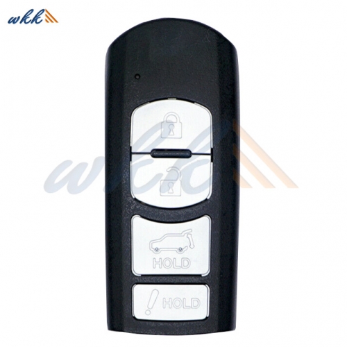 4 Buttons TKY2-67-5DY WAZSKE13D01 315MHz Smart Key for Mazda CX-5 / CX-9