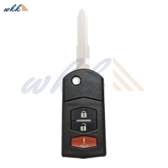 2+1 Buttons GP7A-67-5RYB KPU41788 314MHz Flip Key for Mazda 6 Hatchback / Wagon