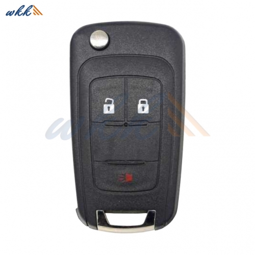 2+1button OHT01060512 20873621/ 20873623 315MHz Flip Key for Buick