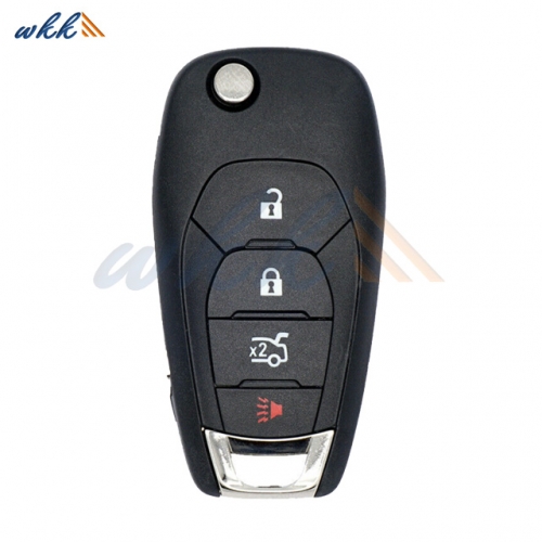 3+1Buttons 13514135 LXP-T004 433MHz Flip Key for Chevrolet Cruze