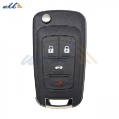 3+1Buttons 46CHIP 315MHz Keyless go Flip Key for Chevrolet