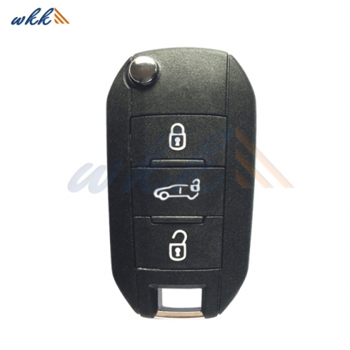 3Buttons 1617021380 ID51 433MHz Flip Key for Citroen Dispatch