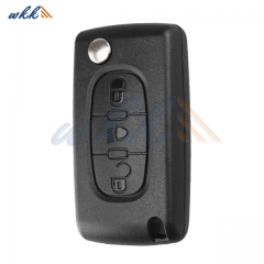 3Buttons 649072 / 6490A2 ID46 433 MHz Flip Key for Citroen C4 Picasso