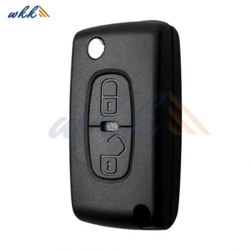 2Buttons 1608480080 ID46 433MHz Flip Key for Citroen C-Crosser (Dates TBC)