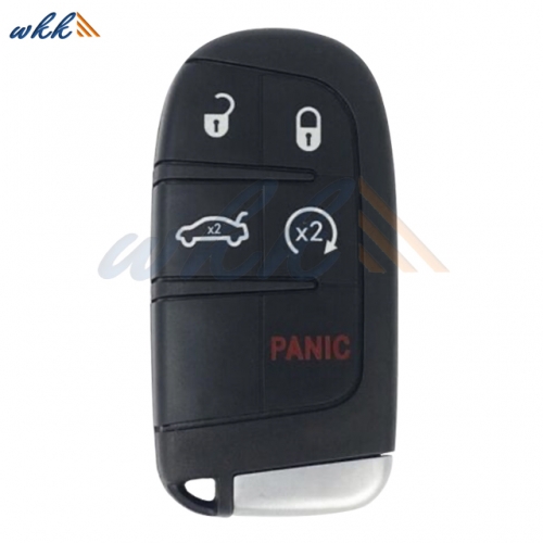 4+1Buttons M3M-40821302 68155687AB/ 68394191AA 434MHz 4A Smart key for Chrysler 200