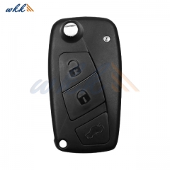 3Buttons 46CHIP 433MHz Flip Key (Black or Blue)for Fiat Panda