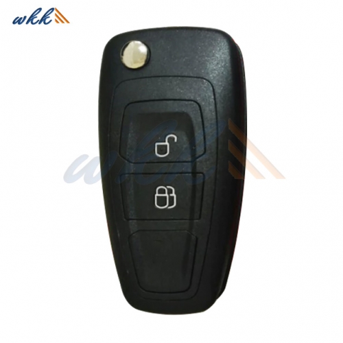 2Buttons 5WK50165 ID63CHIP 433MHz Flip Key for Ford Focus