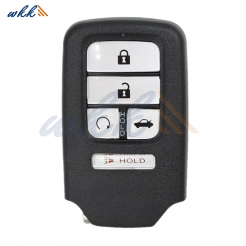 4+1Buttons KR5V2X-V41 72147-TBA-A11 433.92MHz Smart Key for Honda Civic