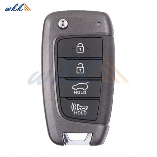 4Buttons 95430-J9700 4D60 CHIP 434MHz Flip Key for Hyundai Kona