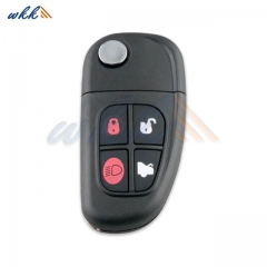 4Buttons NHVWB1U241 4D60 CHIP 433MHz Flip Key for Jaguar S-Type / X-Type / XJ8 / XJR