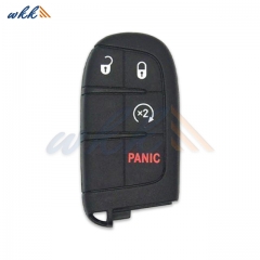 3+1Buttons M3N-40821302 6BY88DX9AA 47CHIP 433MHz Smart Key for 2015-2021 Jeep Renegade
